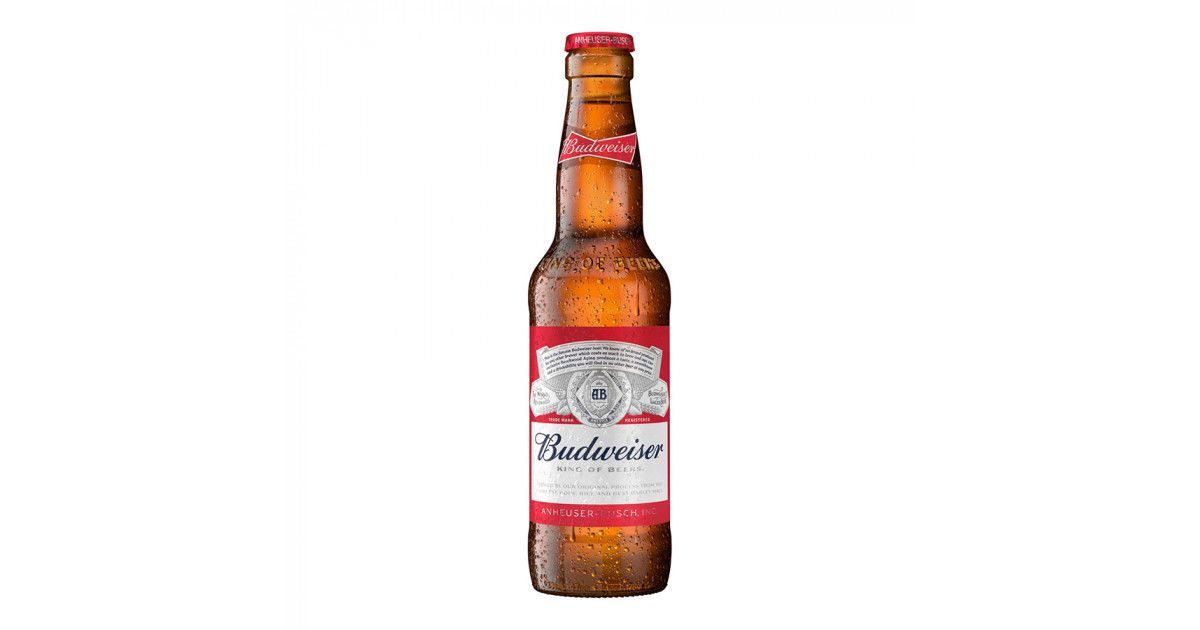 CERVEJA LONG NECK BUDWEISER