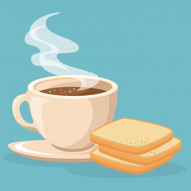 CAFÉ COM LEITE E TORRADAS