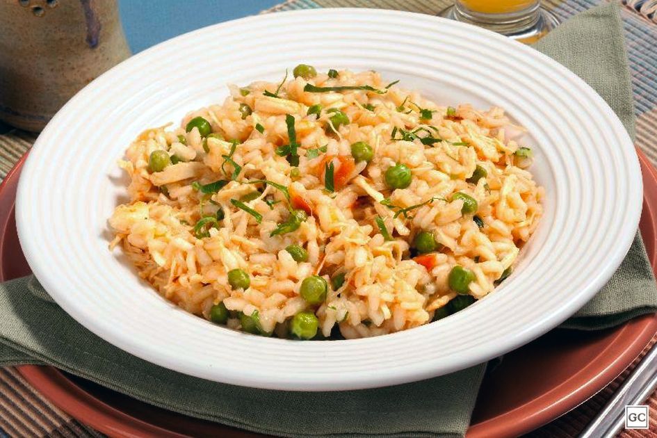 RISOTO DE FRANGO