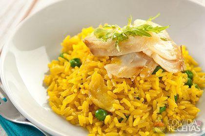 RISOTO DE BACALHAU